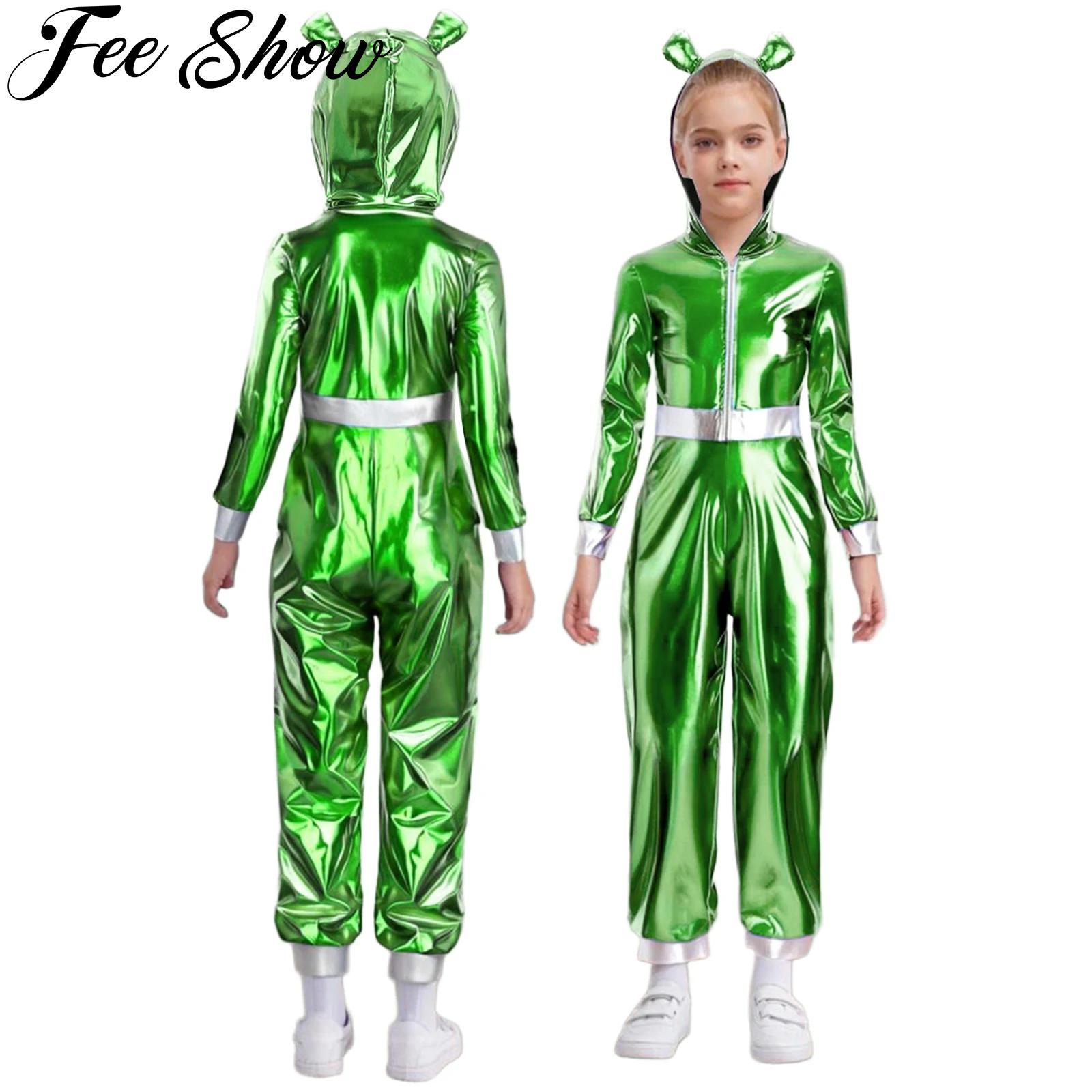 Baby Clothing Size - 女の子 男の子 ハロウィン エイリアン コスプレ衣装 宇宙テーマパーティー