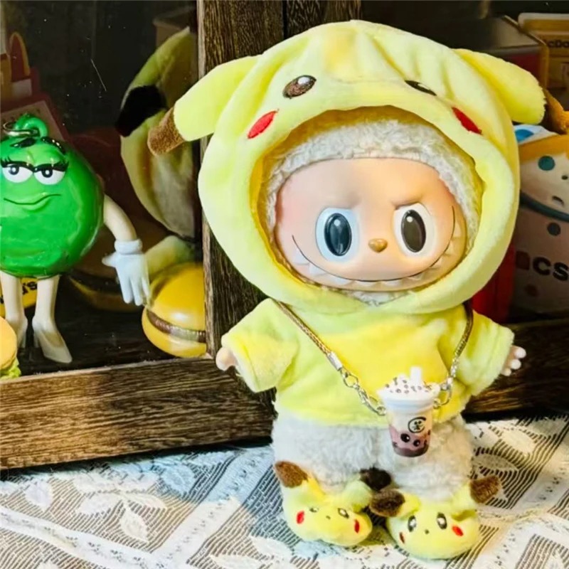 15～17cmのラビュブドール用、漫画風のかわいいピカチュウ - Baby Clothing Unisex のレビューと価格