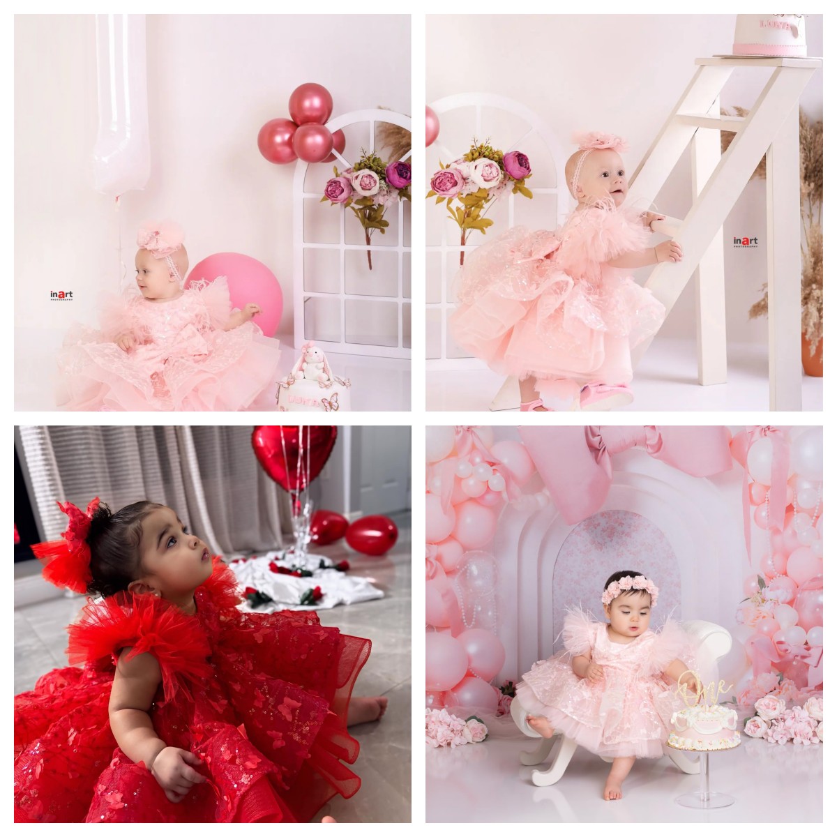 高級フラワーチルドレンウェディングドレス甘くて可愛いパントン - Baby Xmas Clothing のレビューと価格