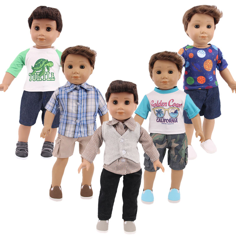 人形の服 3 ピース/セット 帽子 + セーター + ジーン - Baby Xmas Clothing のレビューと価格
