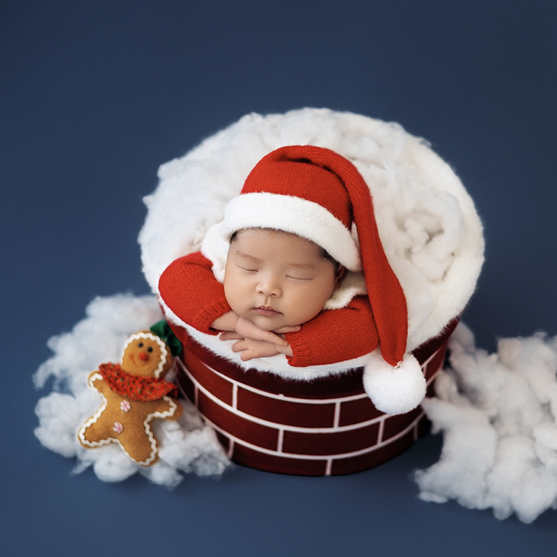 新生児のためのサンタクロースのコスプレ衣装,写真の服,クリス - Baby Clothing Onesies のレビューと価格