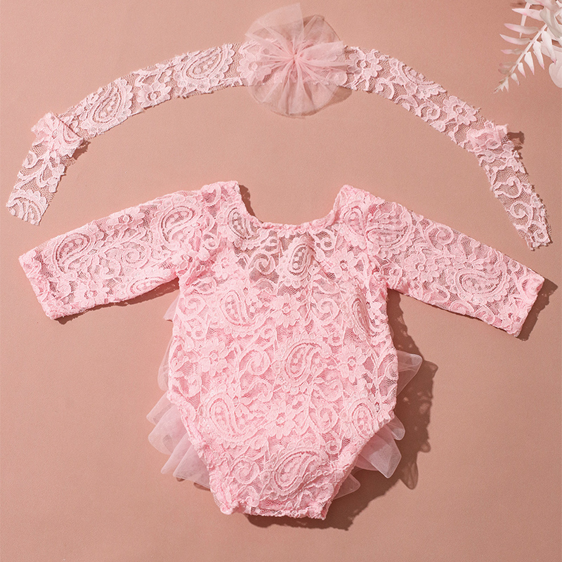 2 ピース/セットベビーチュチュドレス新生児写真撮影衣装愛ら - Baby Clothing Onesies のレビューと価格