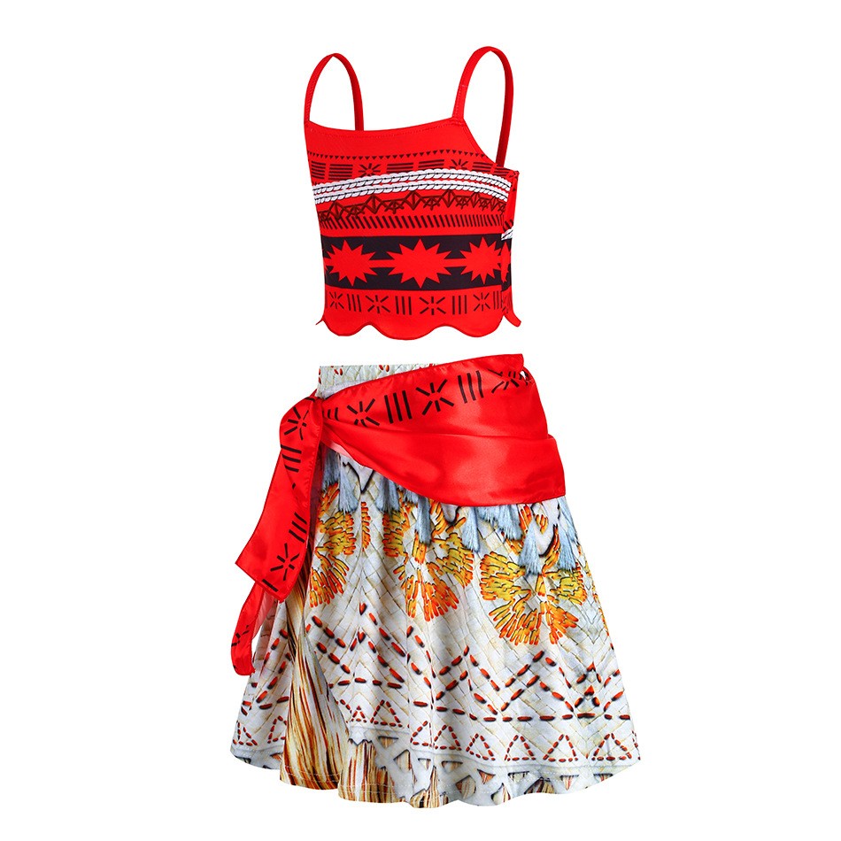 幼児ベビーヴァイアナドレスアップ少女モアナコスプレツーピース - Baby Xmas Clothing のレビューと価格